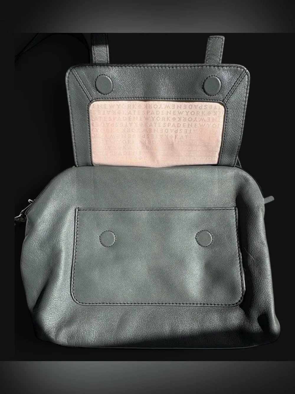 kate spade structured leather